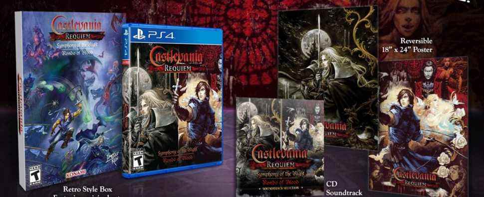 Les précommandes de l'édition physique de Castlevania Requiem sont ouvertes à Limited Run, et cochez cette case!