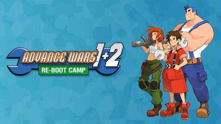 Carte de titre Advance Wars 1 + 2 Re-Boot Camp.