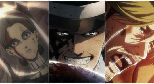 8 personnages d'Attack On Titan qui ont été sous-utilisés