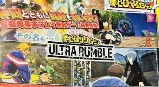 My Hero Academia: Ultra Rumble annoncé pour Switch, une bataille royale gratuite à 24 joueurs