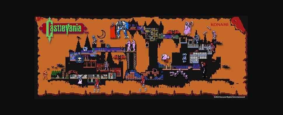 Konami a vendu ce pixel art de Castlevania pour plus de 26 000 $ dans sa vente aux enchères NFT "Memorial"