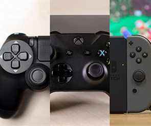 Tyiptyque des contrôleurs de console PS4, Xbox et Nintendo fusionnés en un seul. 