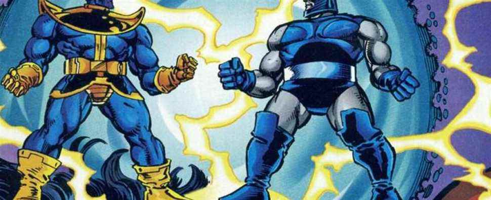 Thanos contre Darkseid - à l'intérieur du match épique Marvel contre DC qui s'est réellement produit