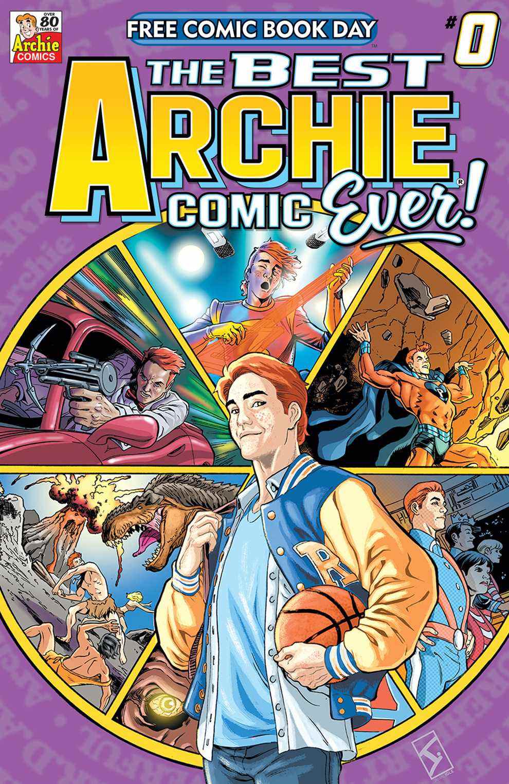 La meilleure couverture de la bande dessinée Archie de tous les temps # 0