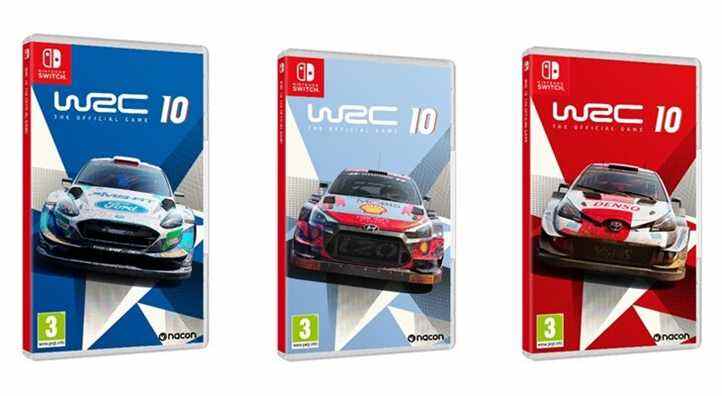 WRC 10 sortira sur Switch en mars