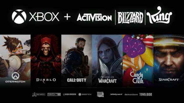 Quelques-unes des franchises Activision qui deviendront des propriétés Microsoft si et quand l'acquisition sera finalisée.