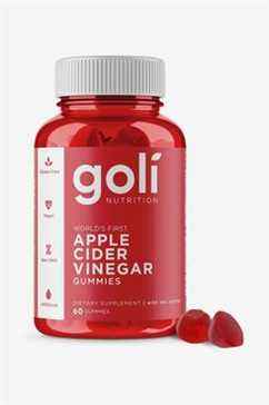 Vitamines gommeuses au vinaigre de cidre de pomme de Goli Nutrition
