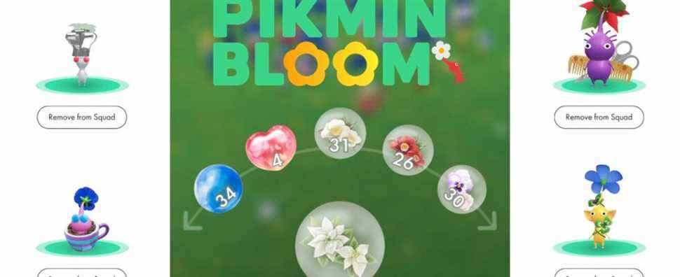 La journée communautaire de janvier 2022 de Pikmin Bloom montre une amélioration, mais n'est pas parfaite