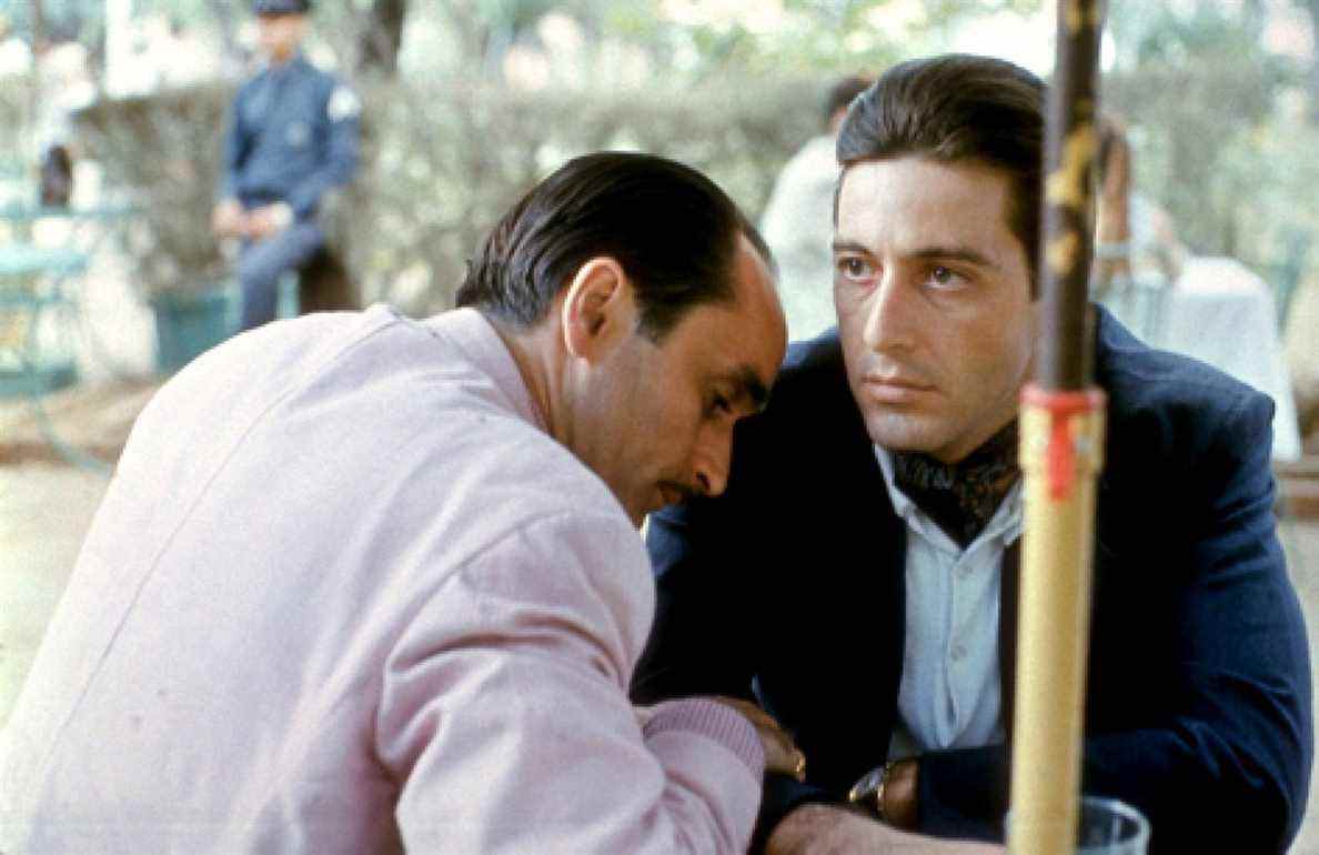 John Cazale comme Fredo Coreleone, avec Al Pacino