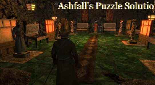 Skyrim: Solution de puzzle de déchirure d'Ashfall