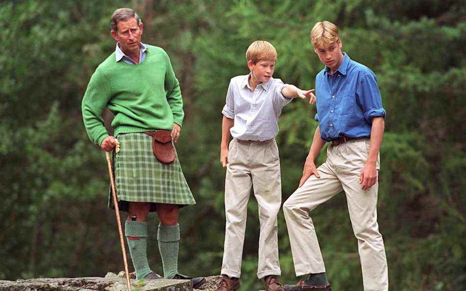 Le prince Charles et ses fils William et Harry sont les champions de la conservation - Tim Graham 