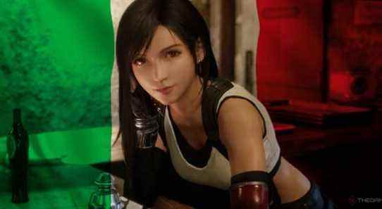 Tifa Lockhart est devenue une icône italienne saine
