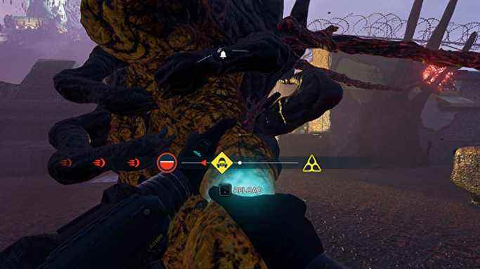 Rainbow Six Extraction : le joueur tente de libérer un opérateur MIA de l'arbre archéen qui le retient captif.