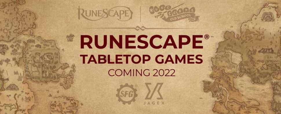 RuneScape obtient ses propres jeux de table