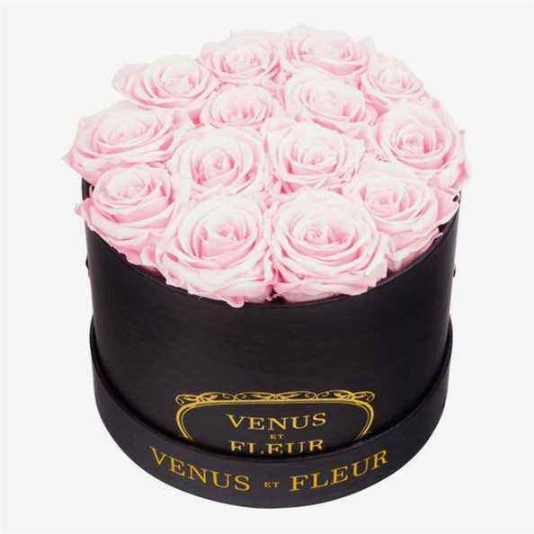 Venus Et Fleur Petites Roses Éternelles Rondes 