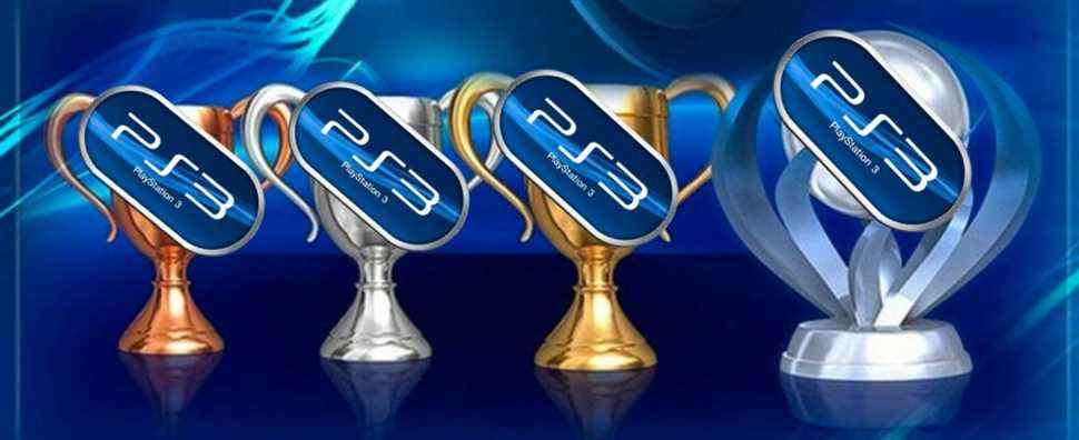 Les trophées PS4 de tout le monde ont été brièvement effacés et remplacés par des logos PS3 la nuit dernière