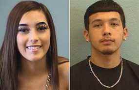 Les tueurs accusés Anna Bella Dukes, 18 ans, à gauche, et son beau Adrian Avila, 17 ans.