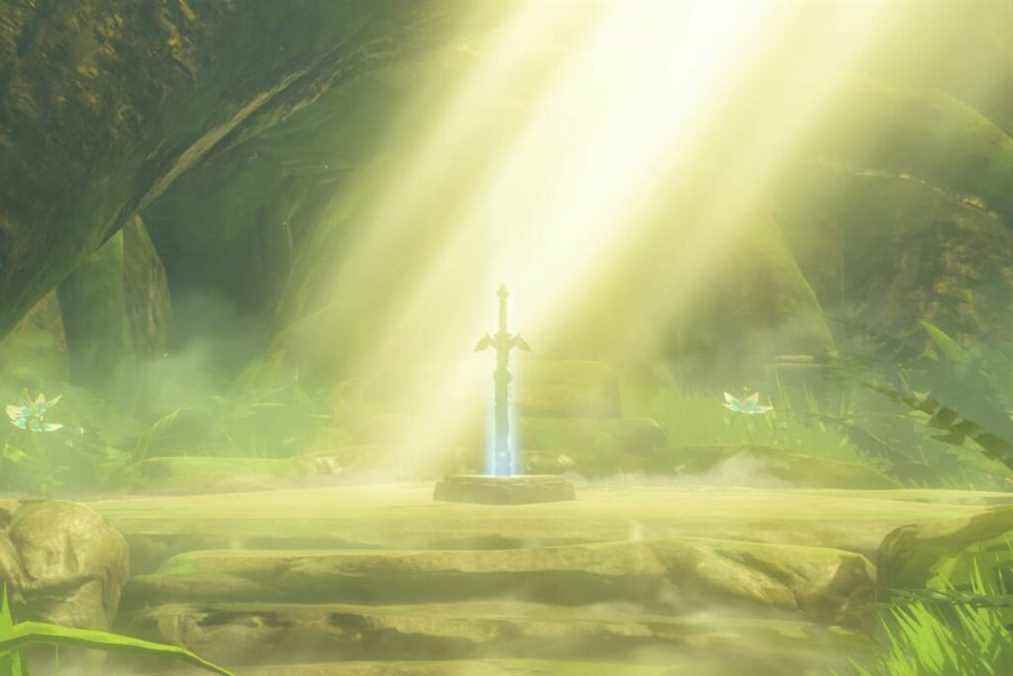 10 armes emblématiques majeures de Nintendo Master Sword