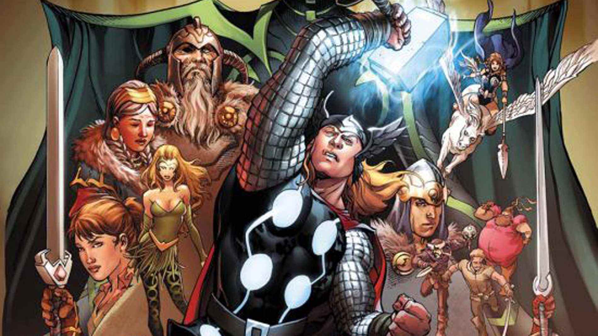 Couverture de Thor : Le Vengeur d'Asgard #1