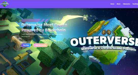 Outerverse NFT Token Scam revendique de faux liens vers Freedom Games Real Crafting Title