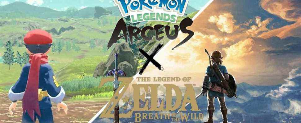 Pokemon Legends: Arceus n'est pas vraiment comme Breath of the Wild - sauf d'une manière clé