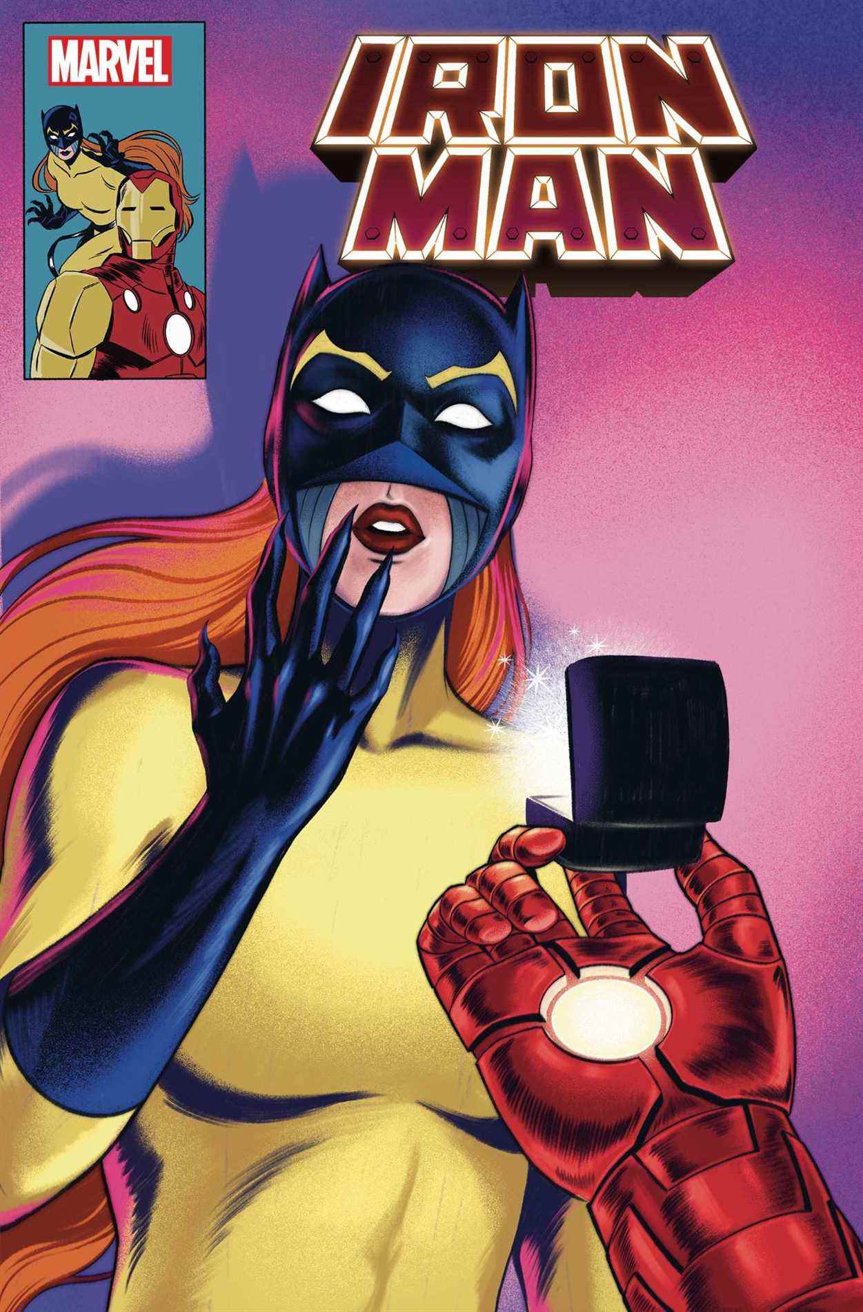 Couverture de la variante Iron Man # 20 par Betsy Cola