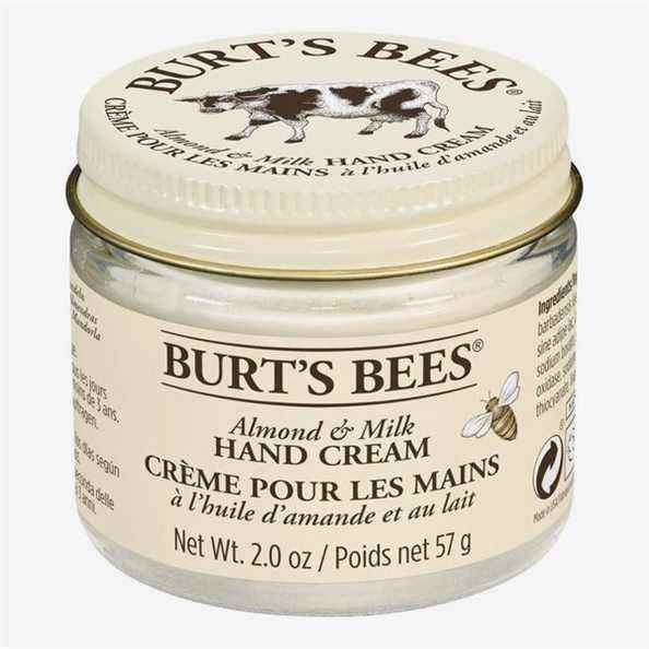 Crème pour les mains aux amandes et au lait de Burt's Bees