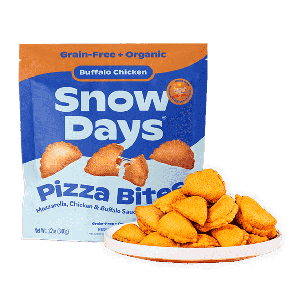 Snow Days Bouchées de pizza sans grains au poulet Buffalo