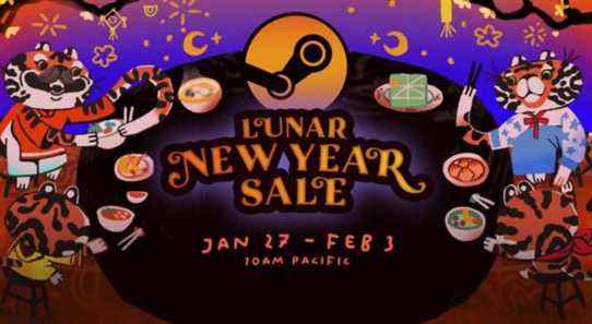 Des milliers de jeux sont jusqu'à 90% de réduction dans la vente Steam Lunar