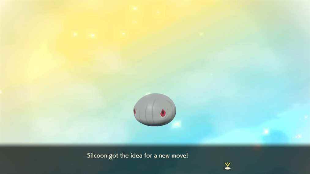 Silcoon évolue de Wurmple LA comment faire évoluer Pokémon dans Legends: Arceus et changer les mouvements d'échange