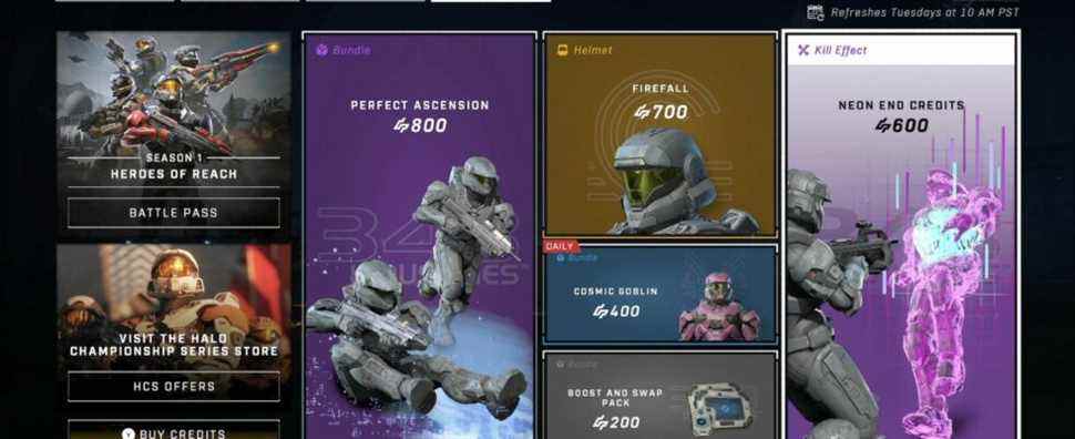 Halo Infinite promet de meilleurs objets et lots individuels