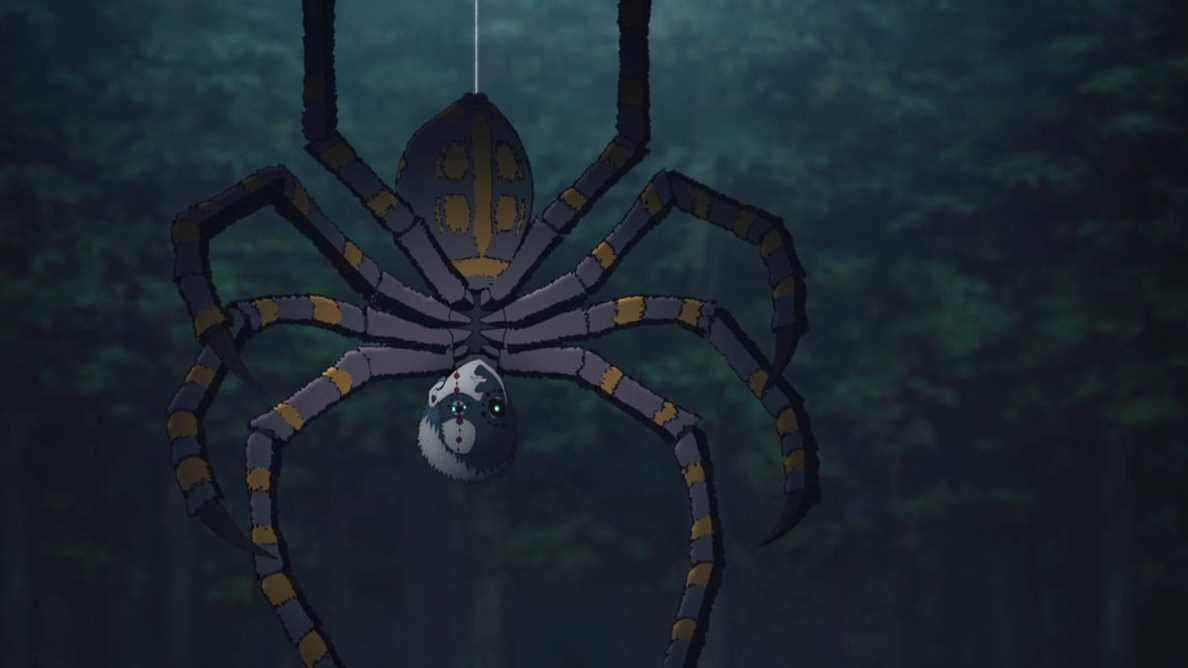 Un démon araignée dans l'épisode 17 de la saison 1 de Demon Slayer