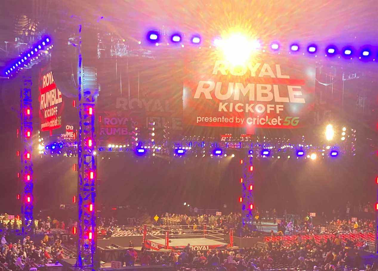 WWE Light brille depuis le ring.