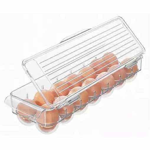 Boîte à œufs en plastique carrée