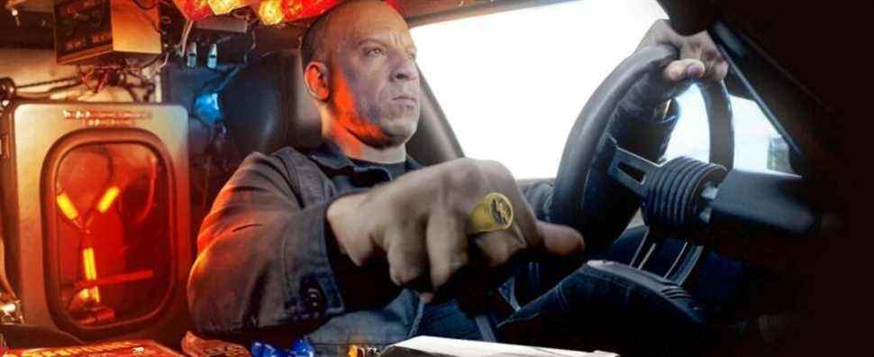 Le mashup Fast & Furious de BossLogic, Retour vers le futur, place Vin Diesel dans la DeLorean