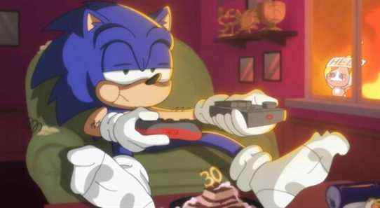 Regardez Sonic avoir une crise de la quarantaine dans ce nouveau clip vidéo