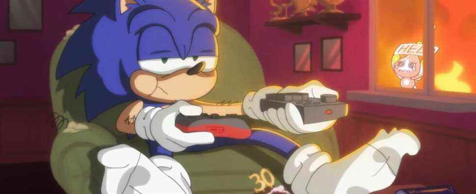 Regardez Sonic avoir une crise de la quarantaine dans ce nouveau clip vidéo