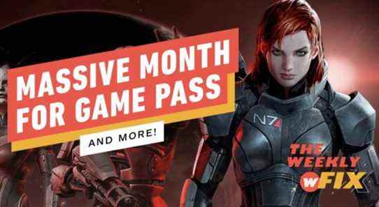 25:58Mois massif pour Game Pass, No Way Home est le plus grand film de Sony, et plus encore !  |  IGN The Weekly Fix il y a 5h - Vous voulez vous tenir au courant de tous les moments forts de cette semaine ?  Branchez-vous sur votre Weekly Fix - la seule émission contenant la dose hebdomadaire recommandée d'actualités sur les jeux et le divertissement !  00:39 - L'édition légendaire de Mass Effect et d'autres grands jeux arrivent dans le Game Pass 03:21 - Une cinématique de mi-crédits apparemment supprimée trouvée pour Halo Infinite 07:27 - Les spécifications PlayStation VR 2 dévoilées 11:19 - Les jeux les plus vendus/joués à la vapeur 2021 15:03 - Spider-Man: No Way Home devient le plus grand film de Sony jamais vu : Edition LégendaireStella Chung + 3 autresMass Effect : Edition LégendaireStella Chung + 3 autres