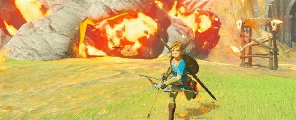 Aléatoire : Vous voulez obtenir la "Flèche impossible" de Zelda : Breath Of The Wild ?  Faites-vous exploser 1 000 fois