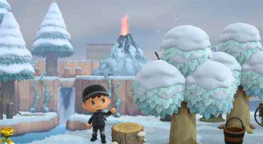 Animal Crossing: New Horizons Trick donne l'impression que les joueurs ont un volcan actif sur leur île