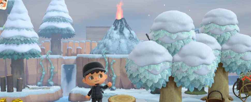 Animal Crossing: New Horizons Trick donne l'impression que les joueurs ont un volcan actif sur leur île