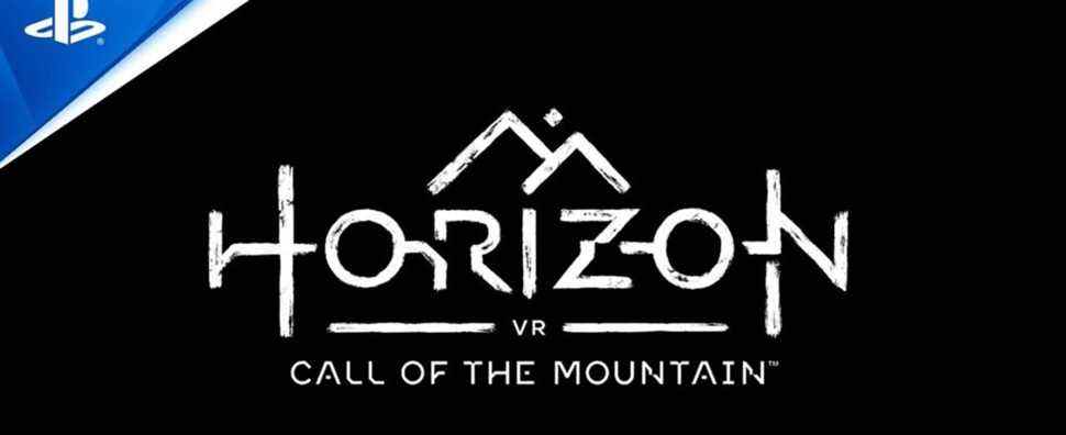 Annonce du nouveau jeu PSVR2 Horizon Call of the Mountain