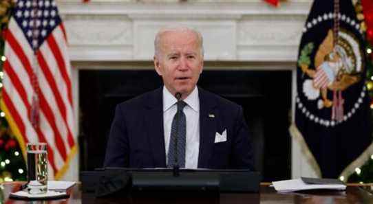 Biden marque l'année depuis l'attaque du Capitole: "Je resterai dans cette brèche"