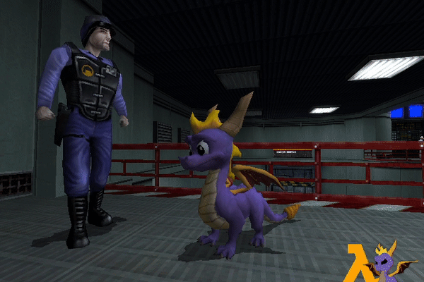 Ce mod Half-Life remplace Gordon Freeman par Spyro le Dragon