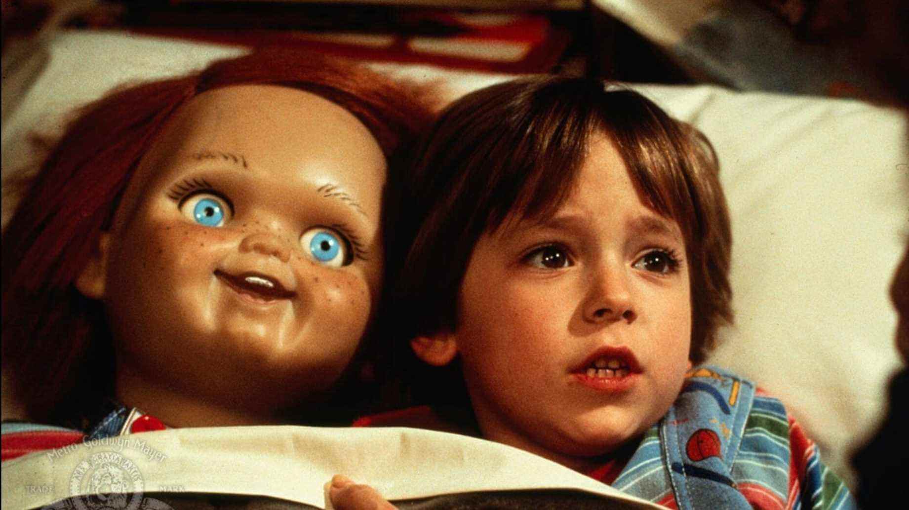 Chucky Childs Play Franchise d'horreur Don Mancini produite en masse mais avec une vision artistique singulière unique Un jeu d'enfant