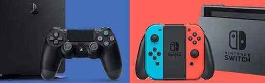 Comparaison des ventes Switch vs PS4 - Novembre 2021