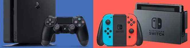 Comparaison des ventes Switch vs PS4 - Novembre 2021