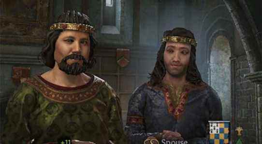 Crusader Kings III est sur le point de soutenir officiellement les mariages homosexuels