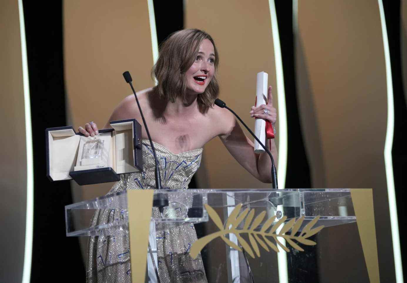 Renate Reinsve, lauréate du prix de la meilleure actrice pour le film 