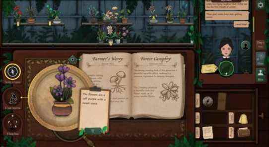 Devenez un détective des plantes dans ce jeu de puzzle de magasin de botanique occulte la semaine prochaine